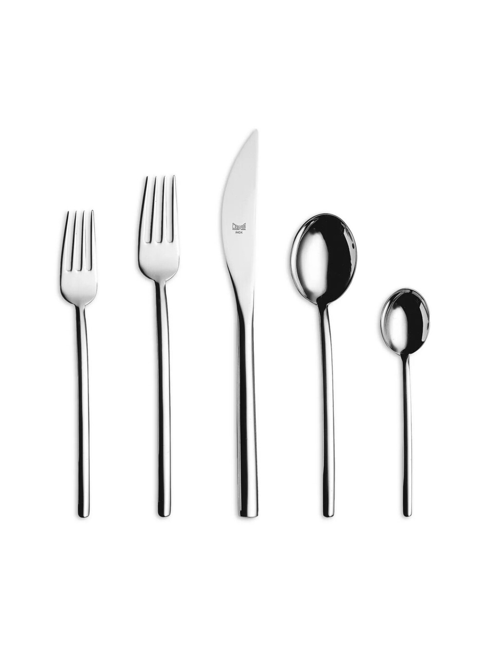 122$ Mepra Due Flatware 5-Piece Place Setting Stainless Steel